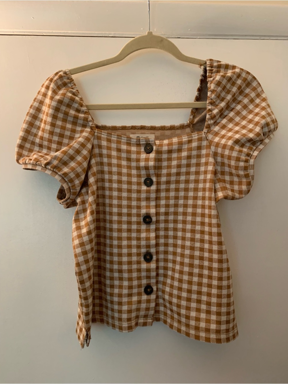 Madewell Jaquard Gingham Shirt